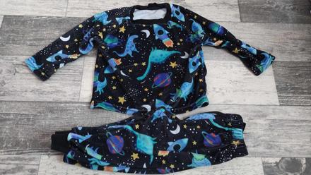 Pyžamo samet chlapecké v.12-18m(80/86), matalan,80