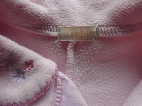 Fleesový overál růžový s límečkem, vel. 80, age,80