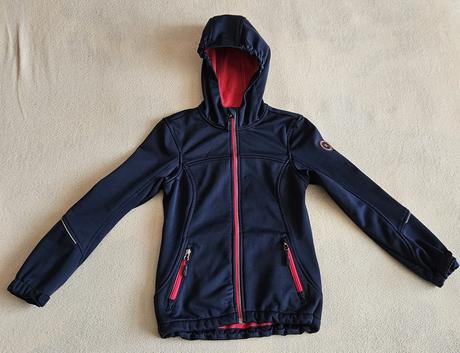 Dívčí softsheelová bunda, 152, active touch kids, active,152