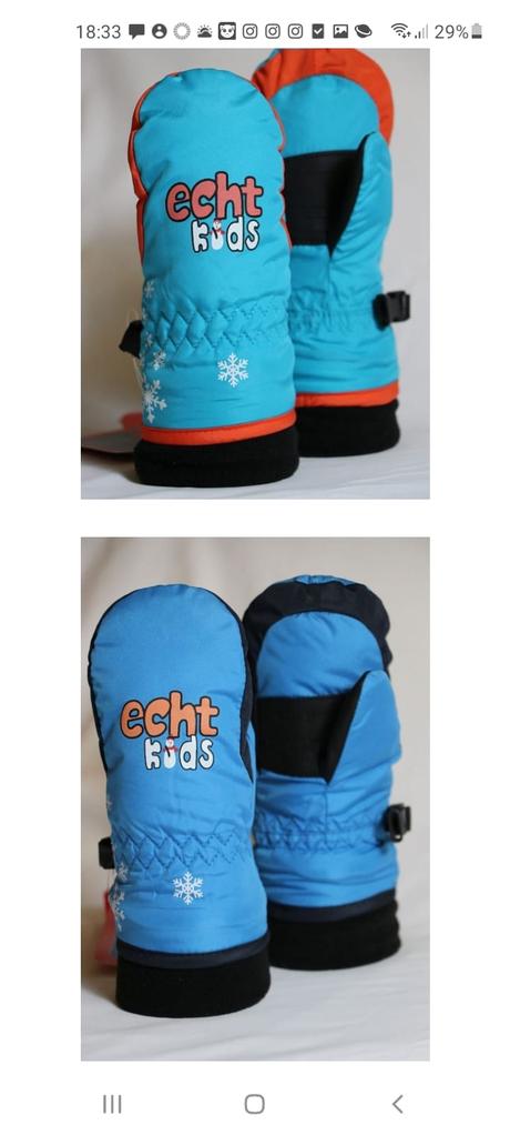 Voděodolné rukavice echt, echt,80