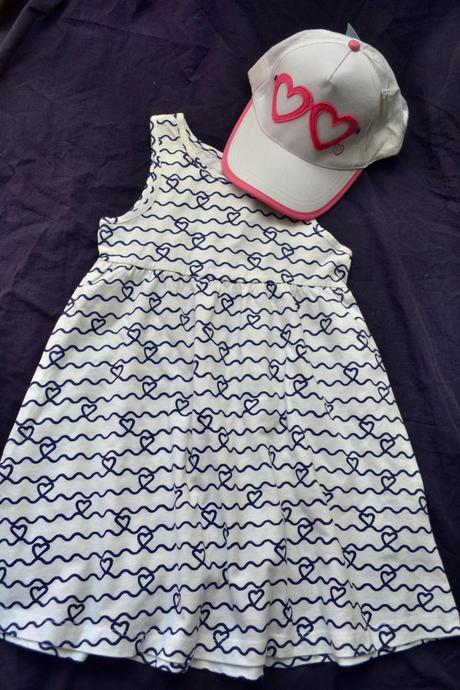 Šaty bavlna 110/116,kšiltovka, lupilu,116