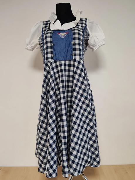 Vintage bavorské šaty,