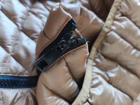 Bronzová béžová bunda calvin klein, calvin klein,s