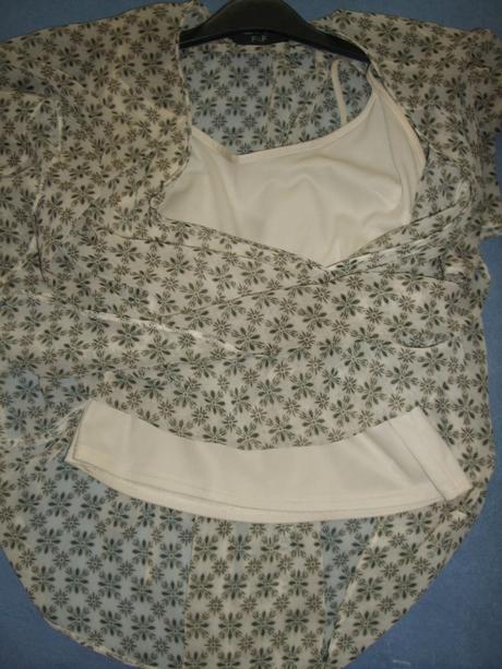Elegantná tehotenská blúza/tunika s topom f&f, f&f,36
