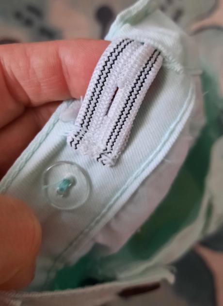 Plátěné džínové kalhoty, 134