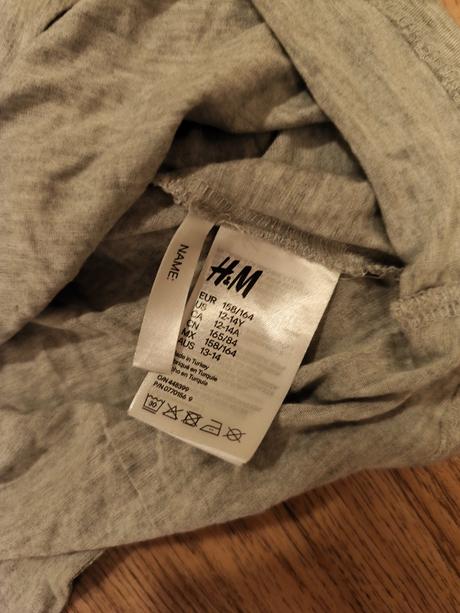 Top tílko s jednorožcem unicorn 158/164, s/m, h&m,170