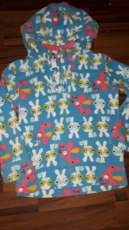 Flees mikina se zajíčky 104 next, next,104