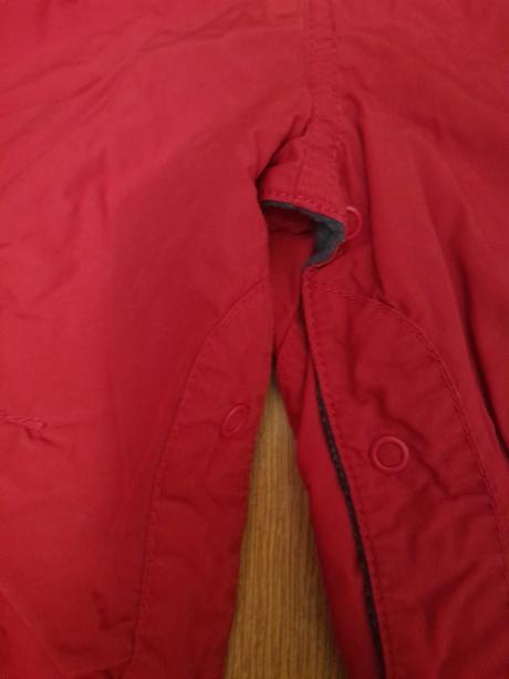 Dětské kalhoty s laclem, vel. 74, vyteplené, cherokee,74