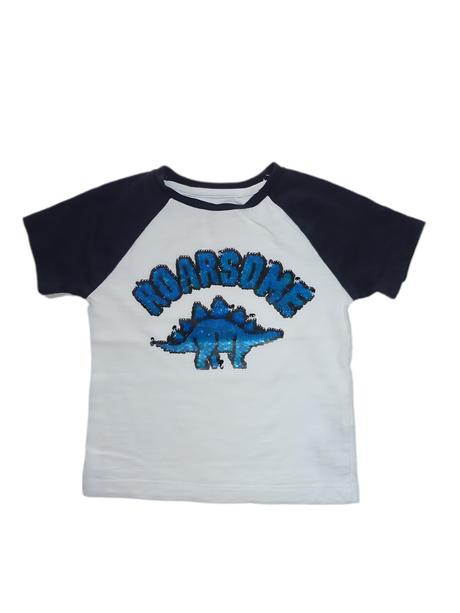 Next bavlněné tričko, měnící flitry vel.80, next,80