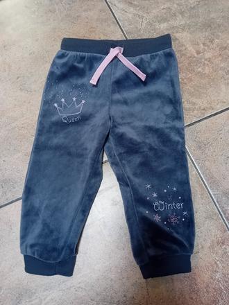 Sametové tepláky so cute, vel. 86, 86