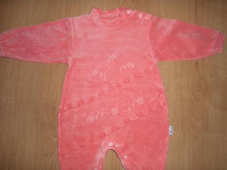  hezké sametové dupačky č.186, loana,68