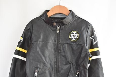 Bunda koženková vel. 8 let, 128