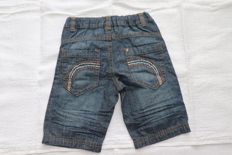 Klučičí džínové kraťasy, palomino,104