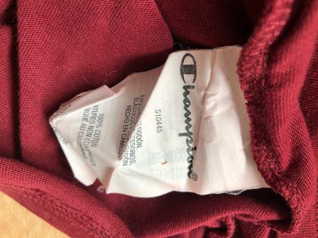 Champion vinove cervene triko l 11/12 let, champion,152