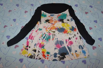 164 170 176 vzorovaná tunika, c&a,164