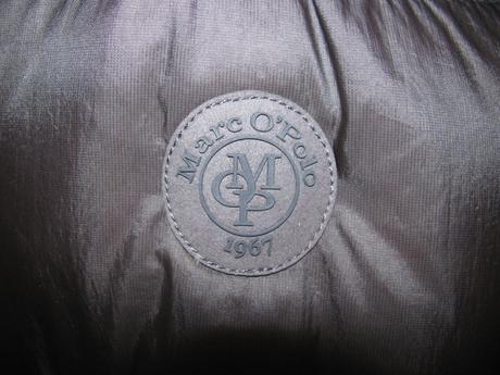 Černá dámská péřová bunda s kapucí marc o'polo, marc o´polo,m