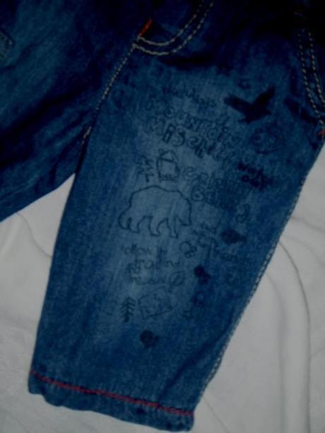 Super vyteplené zvířátkové riflíky, marks & spencer,62