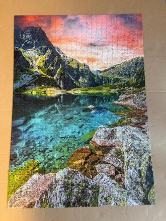 Trefl puzzle morskie oko, tatry 1000 dílků, 