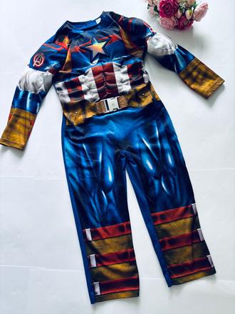 An2/ kostým capitan america - v.5/6 let, 