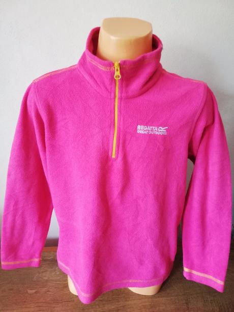 Mikina fleece slabá dívčí 116/122, regatta,122