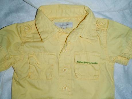 Žlutá značková košile, rocha.little.rocha,86