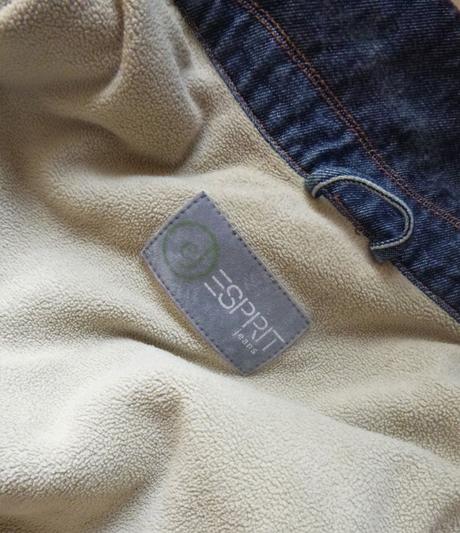 Klasická, zateplená džíska - vel.m-l, esprit,m