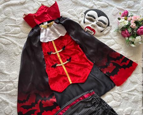 An25/ kostým drákula/ upír - v.8 let,