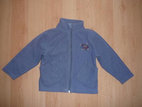 Flísová mikina s letadýlkem, lupilu,86