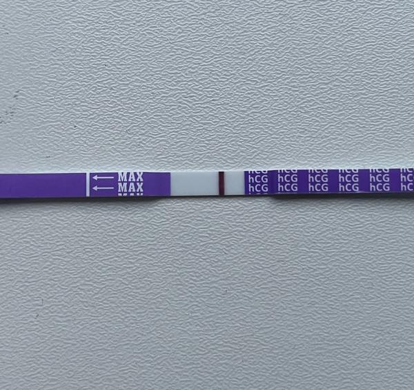 Je to duch na těhotenském testu nebo negativní výsledek?