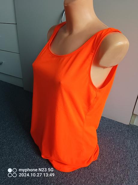 Tílko neón oranžové zn."janina" vel."m", m