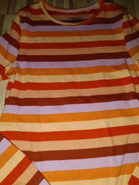 Pruhované tričko 116 next, next,116