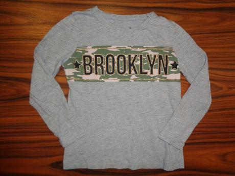 Pěkné šedé tričko brooklyn, primark,128