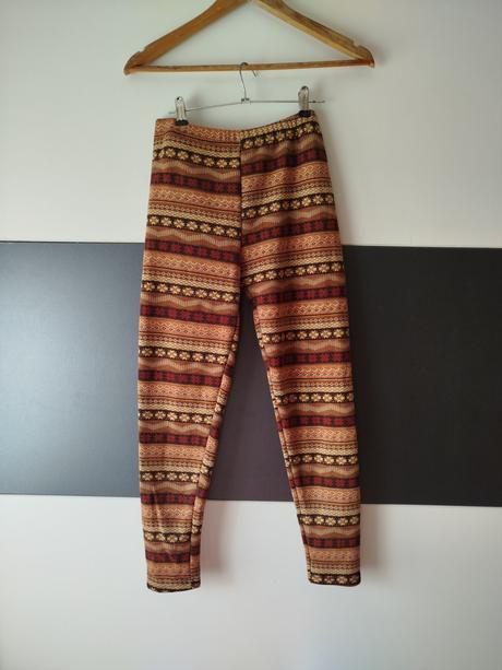 Oteplené legíny vel.36, 36