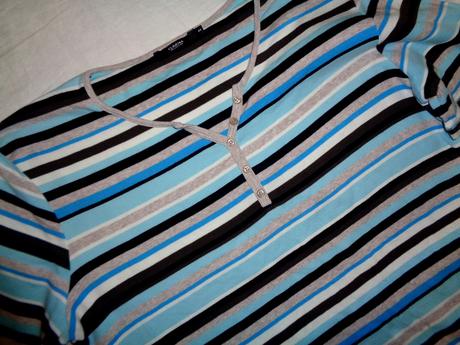 Luxusní pruhované tričko clarina, 44