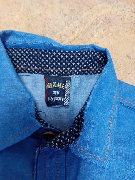 Košile waxmen, vel. 116, 116