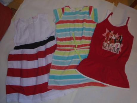 Šaty 2ks 5/6l 110/116, marks & spencer,110