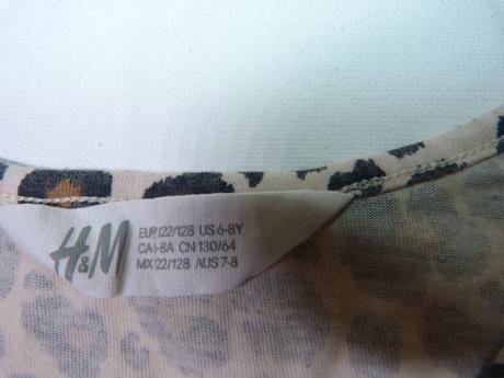 Hm bavlněné šaty vel. 122/128, h&m,122