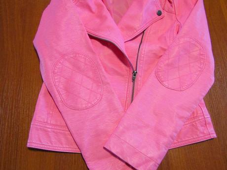 Dívčí koženková bunda vel 164, 164