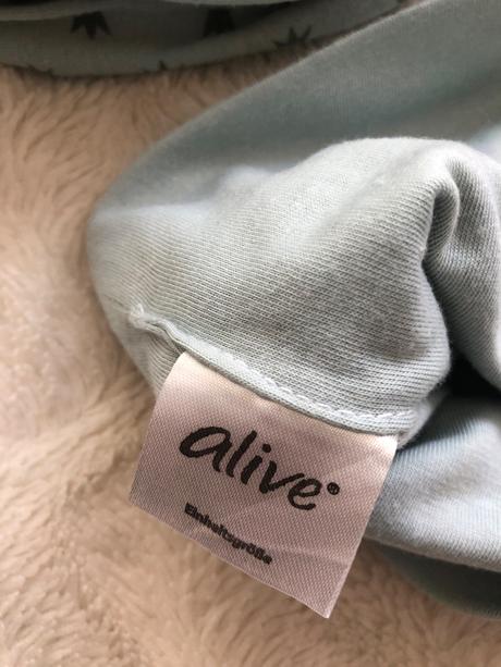 Mátový set čepice a šály z bavlny alive, alive