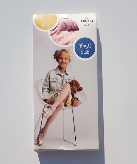 L176 dívčí elegantní silonky 20den vel. 128-134, 128