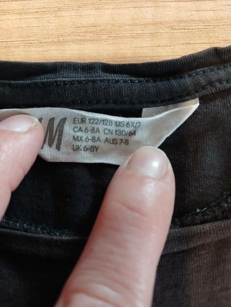 Měnící tričko jednorožec hm vel. 110/116, h&m,116