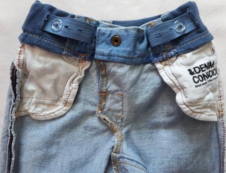 Dětské džíny, rifle, rifličky, kalhoty, 68, denim, denim,68