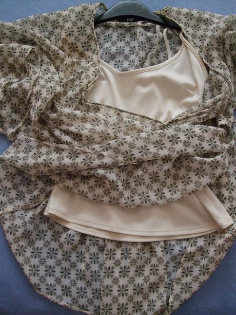 Elegantná tehotenská blúza/tunika s topom f&f, f&f,36