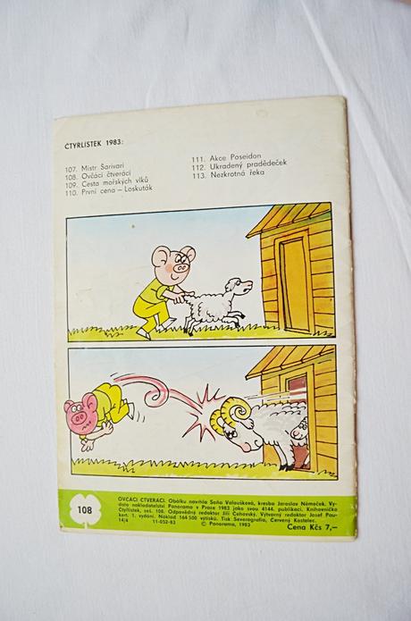 Dětský časopis čtyřlístek 108/ ovčáci čtveráci, 