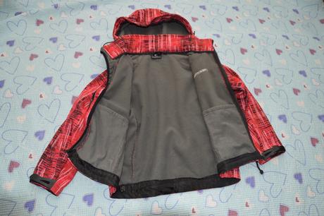 128 134 softshelová bunda přechodová, 128