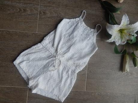 Bílí  overalek zn. zara, zara,104