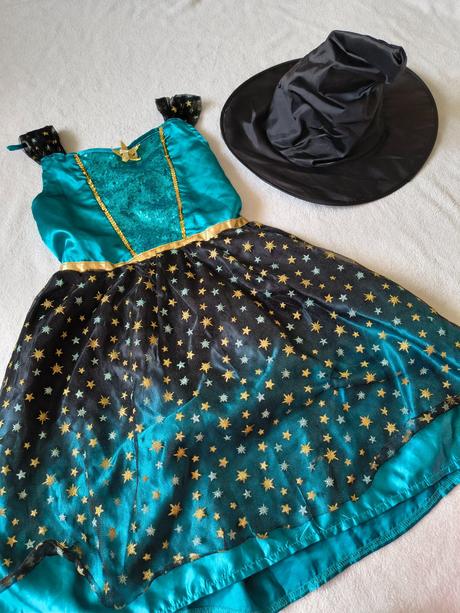 Kostým čarodějnice - na halloween, 