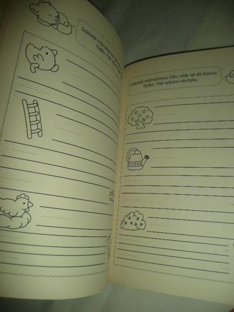 Cvičení a úkoly pro školáky předškoláky 3ks velké, 