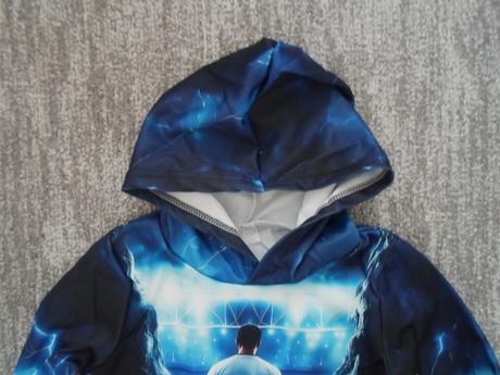 Modrá mikina s kapucí ronaldo, 110