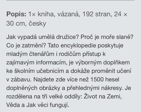 Dětská obrázková encyklopedie řekni mi proč, 